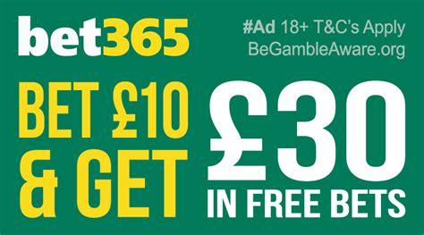 bet365 free bet offer  Be a part of the action by signing